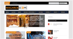 Desktop Screenshot of maghrebscope.com