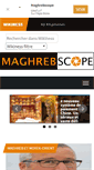 Mobile Screenshot of maghrebscope.com
